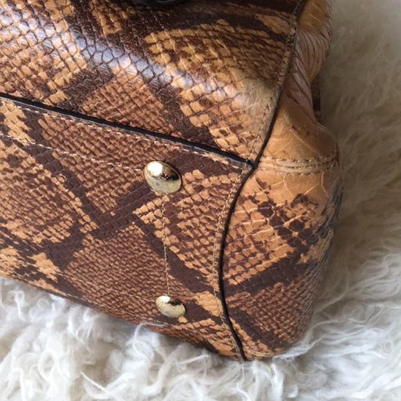 LIMITED EDITION COACH • Gorgeous Python Snake Print Handbag RARE! - Picture 10 of 16
